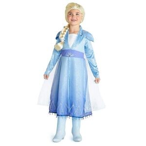 Disney Store Frozen II Costume. Includes boots & wig